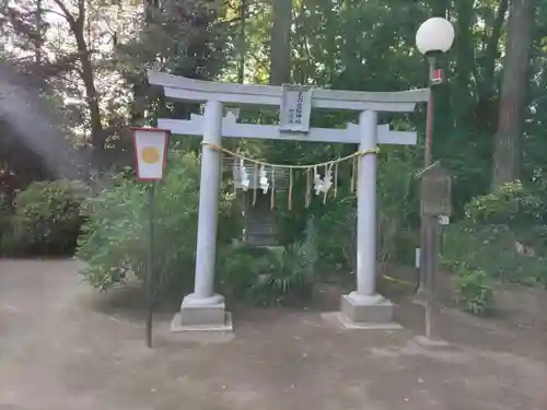 水戸八幡宮の鳥居