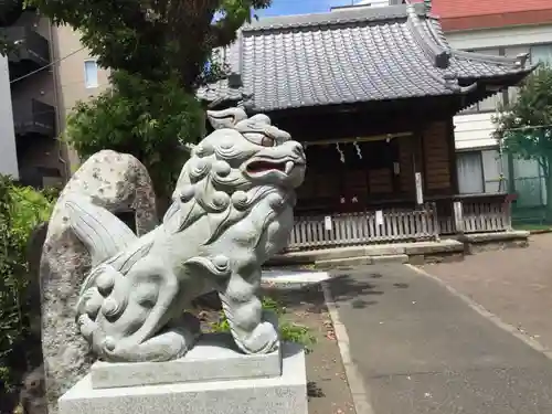 山神社の狛犬