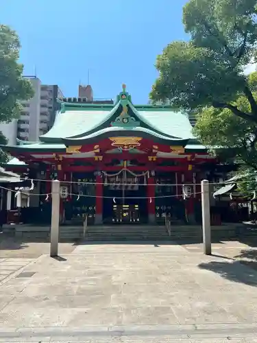 御霊神社の本殿