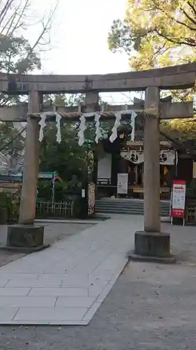 稲毛神社の鳥居