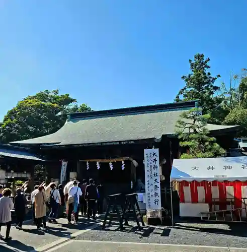 大井神社の本殿・本堂