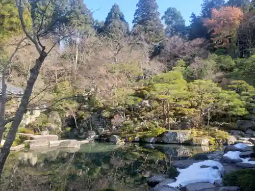 百済寺の庭園