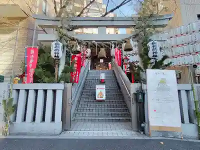 十番稲荷神社の鳥居