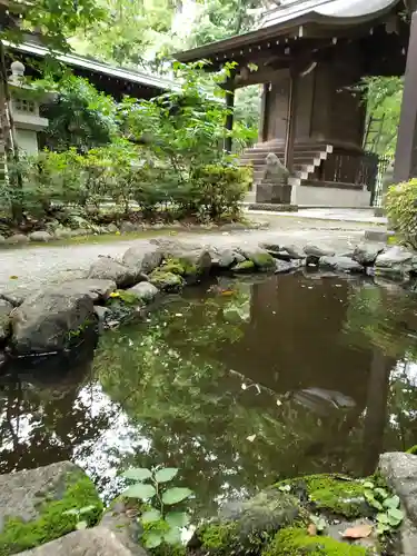 熊野神社の庭園