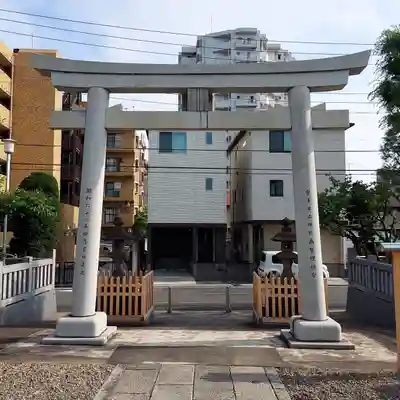 稲荷神社の鳥居