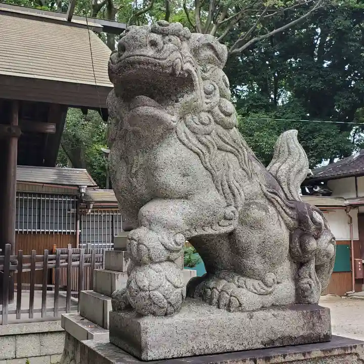 神明社(桜神明社)の狛犬
