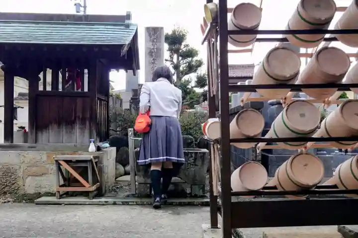 岳桂院の手水舎