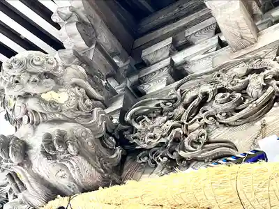 蚊里田八幡宮の本殿・本堂