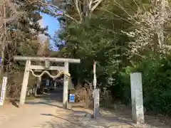 下野 星宮神社の鳥居