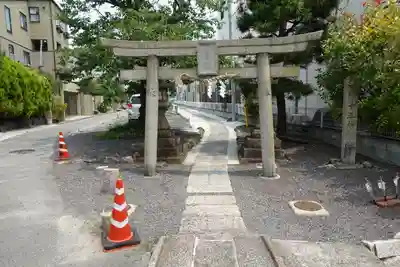 十五所神社の鳥居