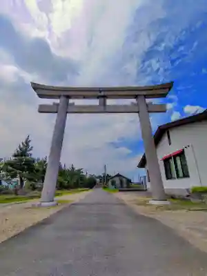 八幡社(附島)の鳥居