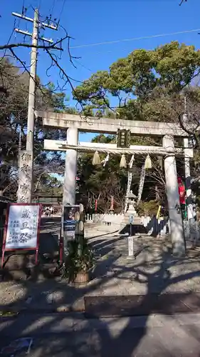 富部神社の鳥居