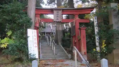 諏訪神社の鳥居