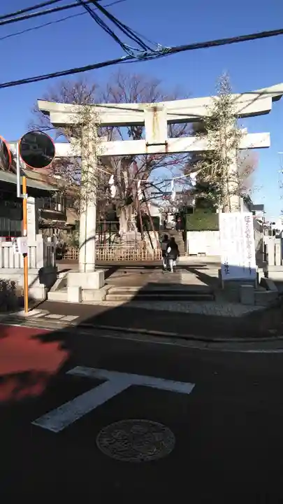 白山神社の鳥居