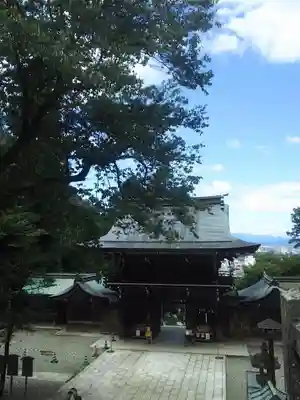 伊奈波神社の山門・神門