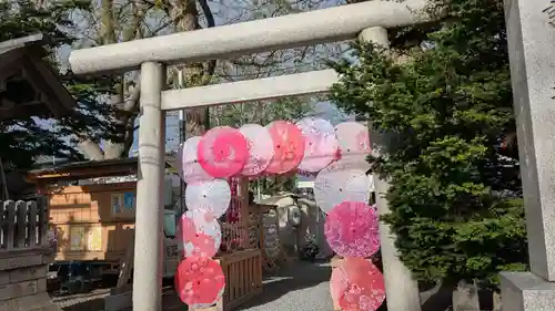 札幌諏訪神社の鳥居