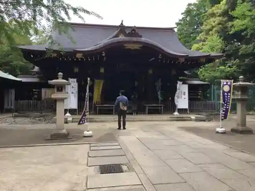 渋谷氷川神社の本殿