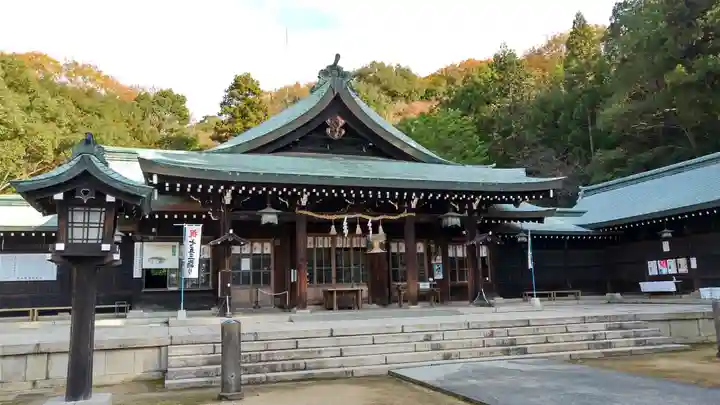 岡山縣護國神社の本殿・本堂