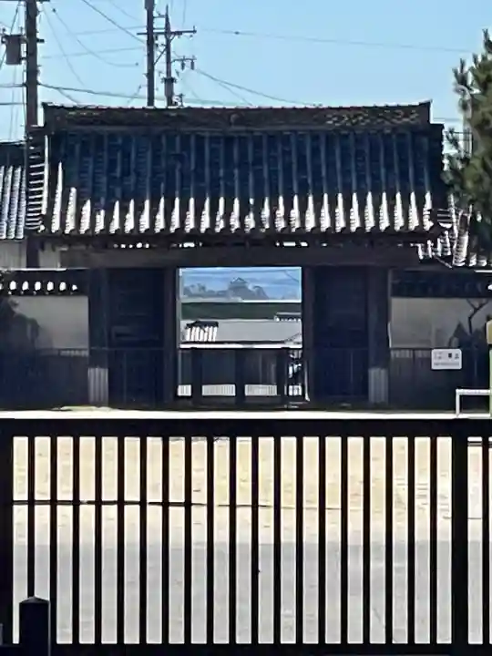 大樹寺(松安院大樹寺)の山門・神門