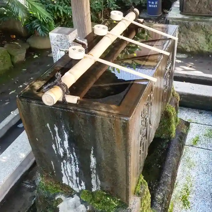 住吉神社の手水舎