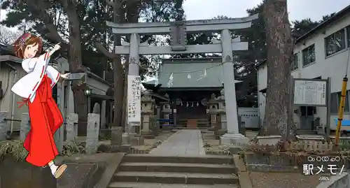 安房神社の鳥居