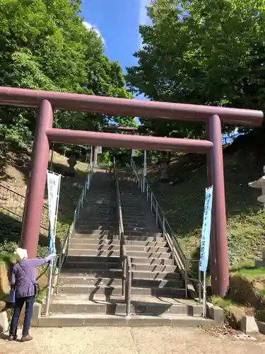 厚別神社の鳥居