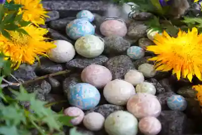 滑川神社 - 仕事と子どもの守り神の手水舎