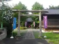 王子白髭神社の鳥居