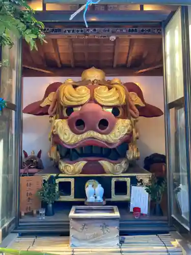 波除神社（波除稲荷神社）の狛犬
