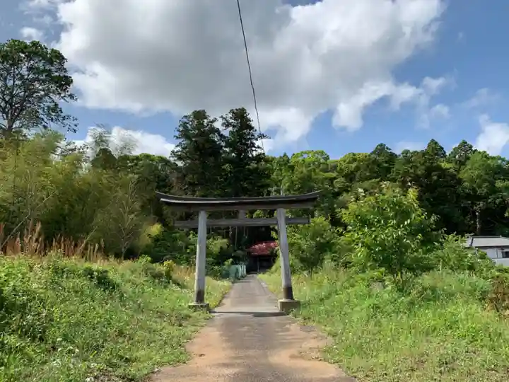 熊野神社の鳥居