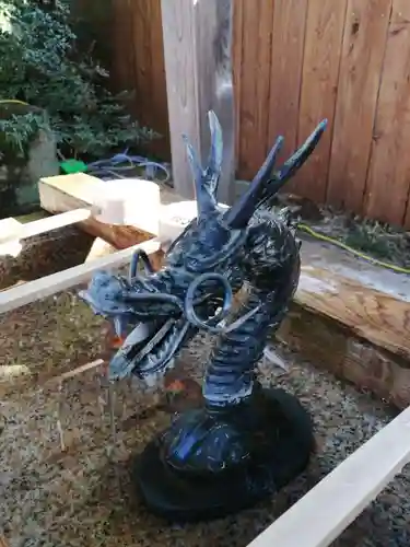 鷲宮神社の手水舎