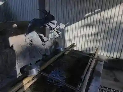 須賀神社の手水舎