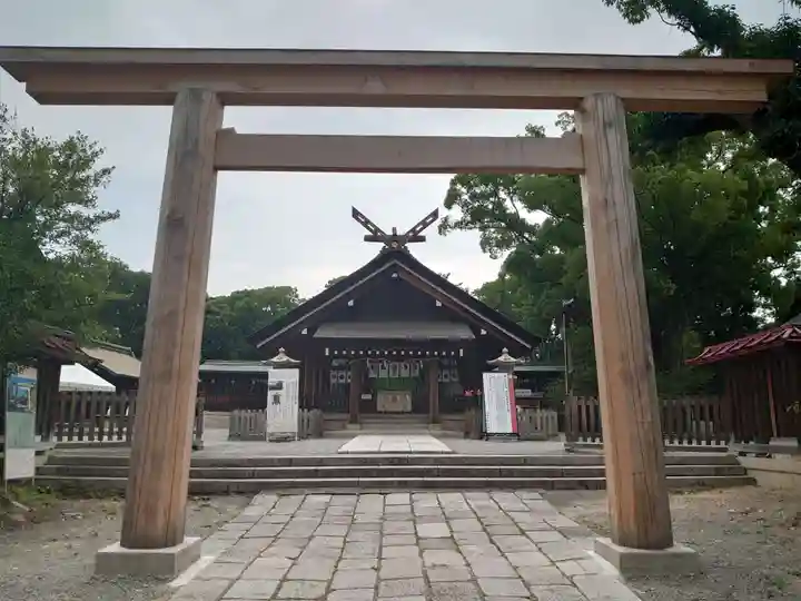 和泉國一之宮 大鳥大社の鳥居