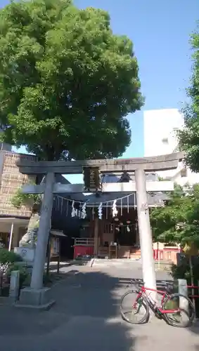 江島杉山神社の鳥居