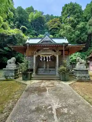 白山神社の本殿・本堂