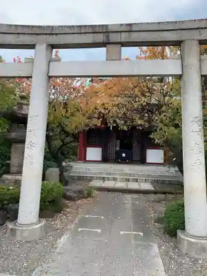 亀戸天神社の鳥居