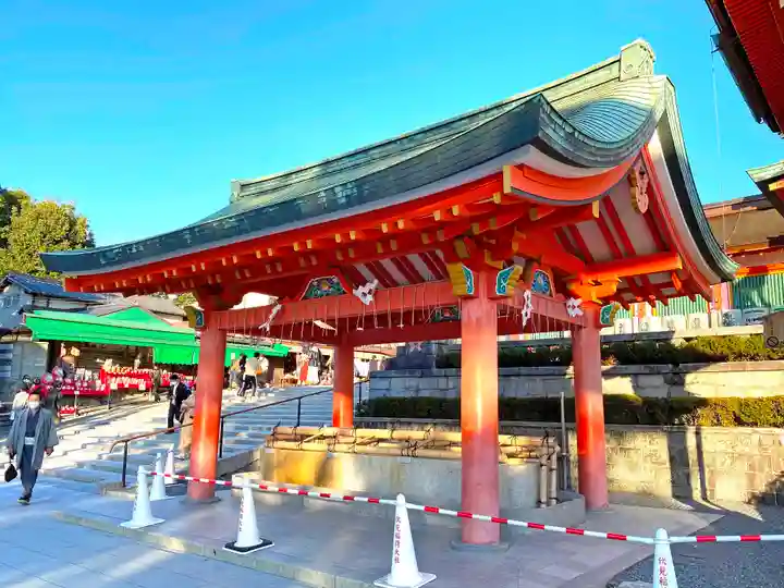 伏見稲荷大社の手水舎