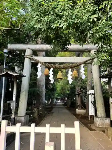 小平神明宮の鳥居