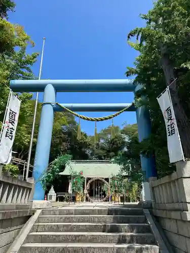 小名浜諏訪神社の鳥居