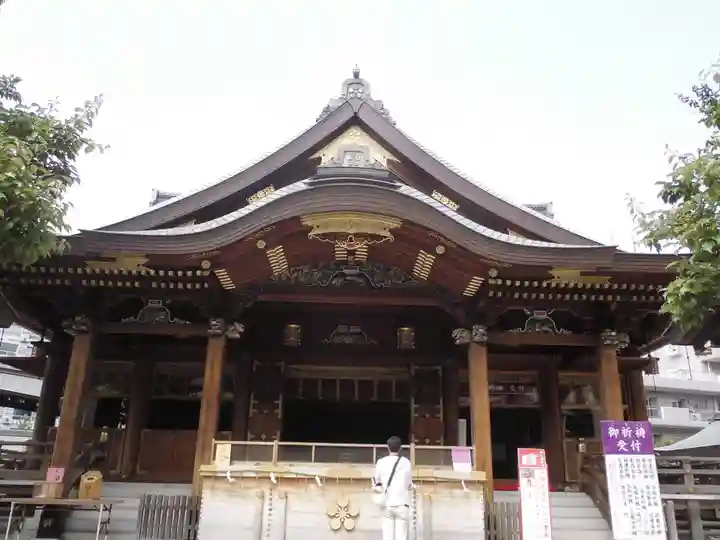 湯島天満宮の本殿・本堂
