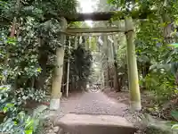 香取神宮奥宮の鳥居
