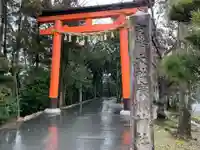 廣瀬大社の鳥居