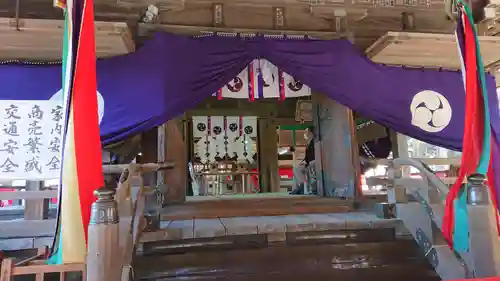 唐澤山神社の本殿・本堂