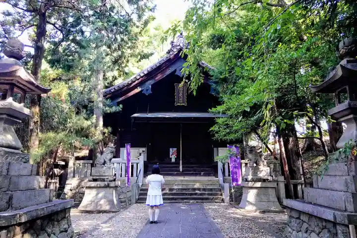 矢作神社の本殿・本堂