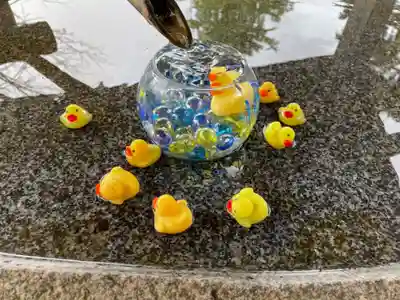 当別神社の手水舎