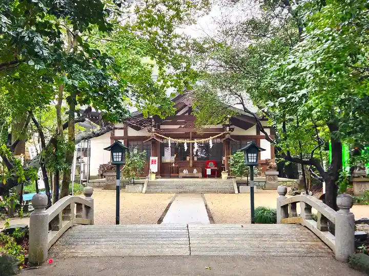 萱津神社の本殿・本堂