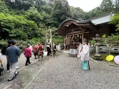 大水上神社の体験その他