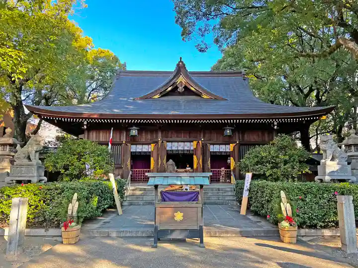 若宮八幡社の本殿・本堂