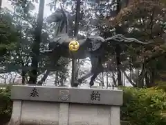 胡宮神社（敏満寺史跡）の狛犬