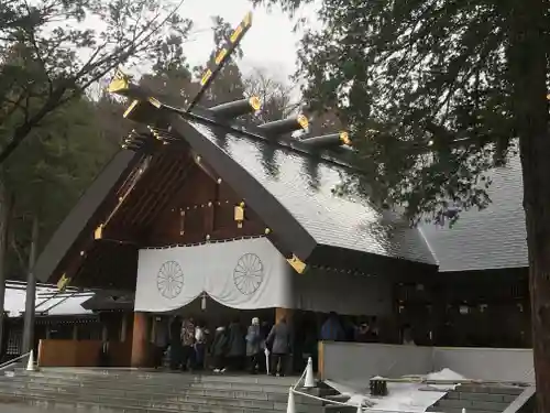 北海道神宮の本殿・本堂